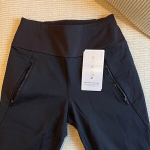 Athleta Black Peak Hybrid Fleece Pant